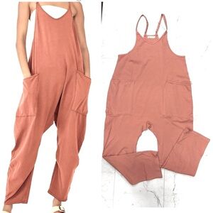 Women's Coral/pink Hotshot Jumpsuit